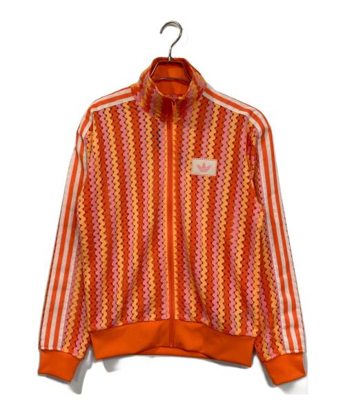 adidas（アディダス）adidas (アディダス) サマーグロー ファイヤーバード トラックトップ オレンジ サイズ:S 未使用品の古着・服飾アイテム