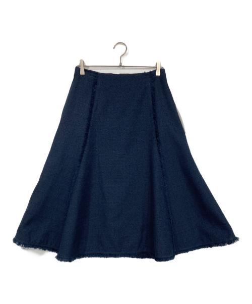 ADORE（アドーア）ADORE (アドーア) サマーツィードスカート ネイビー サイズ:38 未使用品の古着・服飾アイテム