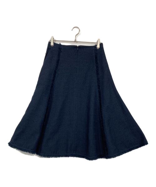 ADORE（アドーア）ADORE (アドーア) サマーツィードスカート ネイビー サイズ:38 未使用品の古着・服飾アイテム