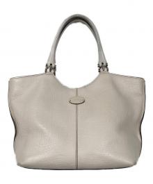 TOD'S（トッズ）の古着「ハンドバッグ」｜ベージュ