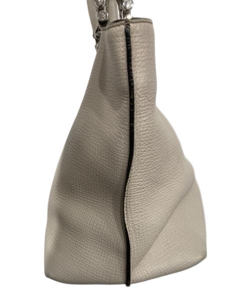 TOD'S（トッズ）TOD'S (トッズ) ハンドバッグ ベージュの古着・服飾アイテム