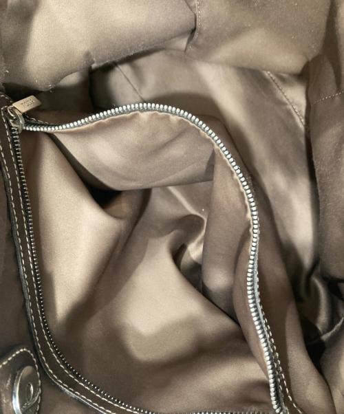 TOD'S（トッズ）TOD'S (トッズ) ハンドバッグ ベージュの古着・服飾アイテム