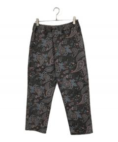 中古・古着通販】ETRO (エトロ) ペイズリー柄パンツ ブラウン×カーキ