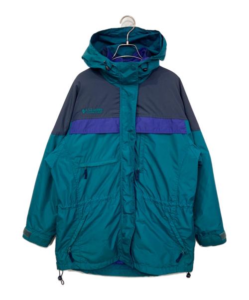 Columbia（コロンビア）Columbia (コロンビア) 3WAYジャケット グリーン×ブルー サイズ:Lの古着・服飾アイテム