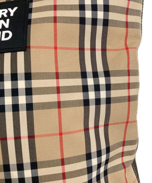 BURBERRY（バーバリー）BURBERRY (バーバリー) バーバリーチェック2WAYトートバッグ ベージュの古着・服飾アイテム