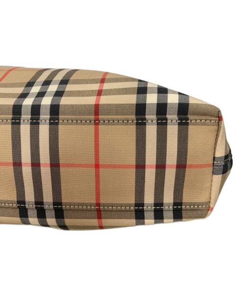 BURBERRY（バーバリー）BURBERRY (バーバリー) バーバリーチェック2WAYトートバッグ ベージュの古着・服飾アイテム