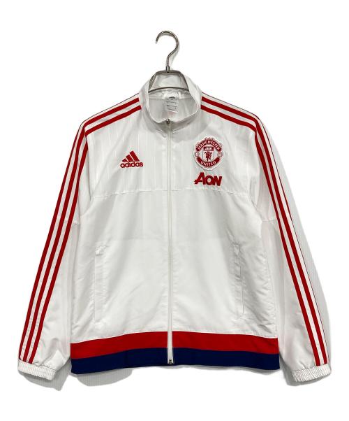 adidas（アディダス）adidas (アディダス) トラックジャケット ホワイト サイズ:Mの古着・服飾アイテム