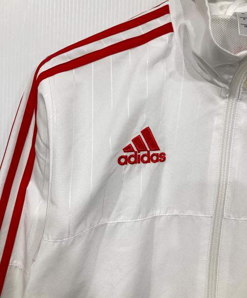 adidas（アディダス）adidas (アディダス) トラックジャケット ホワイト サイズ:Mの古着・服飾アイテム