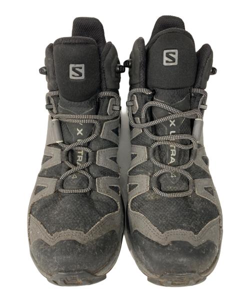 SALOMON（サロモン）SALOMON (サロモン) X ULTRA 4 MID WIDE GTX グレー サイズ:25.5の古着・服飾アイテム