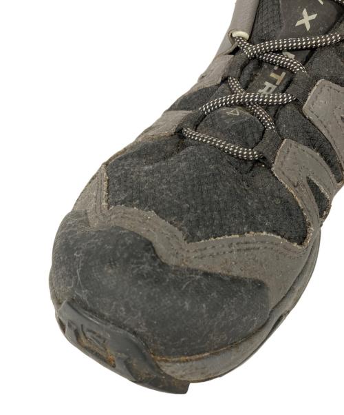 SALOMON（サロモン）SALOMON (サロモン) X ULTRA 4 MID WIDE GTX グレー サイズ:25.5の古着・服飾アイテム