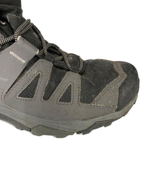 SALOMON（サロモン）SALOMON (サロモン) X ULTRA 4 MID WIDE GTX グレー サイズ:25.5の古着・服飾アイテム