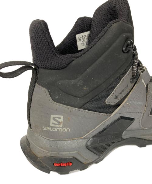 SALOMON（サロモン）SALOMON (サロモン) X ULTRA 4 MID WIDE GTX グレー サイズ:25.5の古着・服飾アイテム