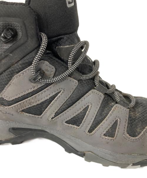 SALOMON（サロモン）SALOMON (サロモン) X ULTRA 4 MID WIDE GTX グレー サイズ:25.5の古着・服飾アイテム