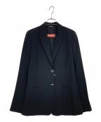 Max Mara Studioマックスマーラ ストゥディオ）の古着「テーラードジャケット」｜ブラック