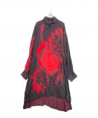 BLACK Scandal Yohji Yamamotoブラックスキャンダルヨウジヤマモト）の古着「アシメカラーロングB」｜ブラック