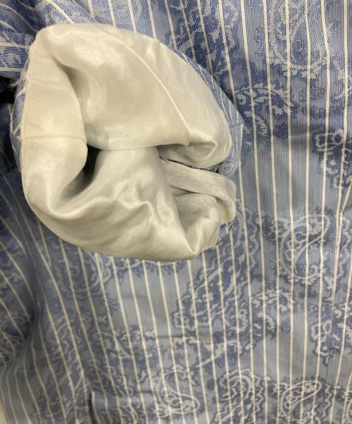 ETRO（エトロ）ETRO (エトロ) ペイズリー柄テーラードジャケット ブルー サイズ:48の古着・服飾アイテム