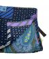 ETRO (エトロ) スクエアスカーフ ブルー：5000円
