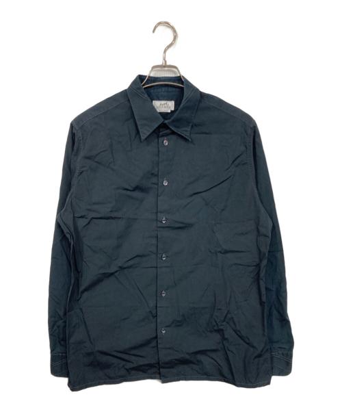 HERMES（エルメス）HERMES (エルメス) セリエボタン長袖シャツ ブラック サイズ:41の古着・服飾アイテム