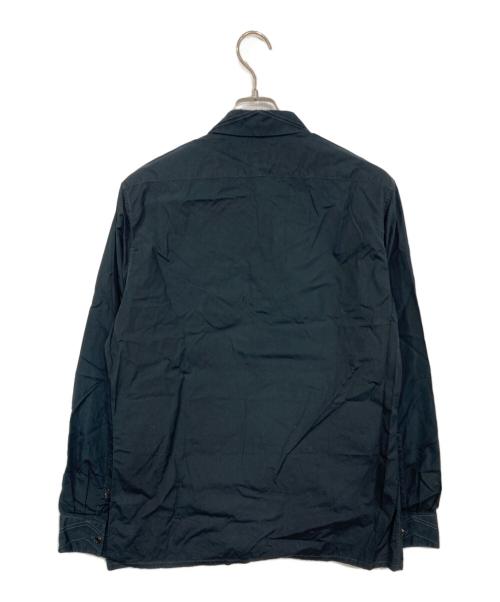 HERMES（エルメス）HERMES (エルメス) セリエボタン長袖シャツ ブラック サイズ:41の古着・服飾アイテム