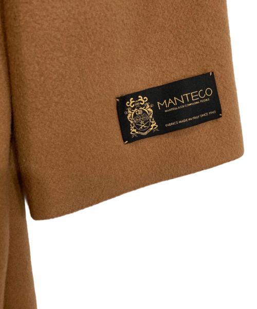 nano・universe（ナノ・ユニバース）nano・universe (ナノ・ユニバース) MANTECOオーバーサイズチェスターコート ブラウン サイズ:38の古着・服飾アイテム
