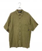 Patagoniaパタゴニア）の古着「ヴィンテージ半袖シャツ」｜カーキ