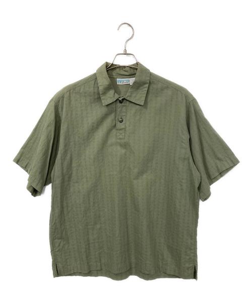 Patagonia（パタゴニア）Patagonia (パタゴニア) ハーフボタン半袖シャツ カーキ サイズ:Mの古着・服飾アイテム