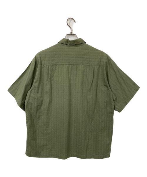 Patagonia（パタゴニア）Patagonia (パタゴニア) ハーフボタン半袖シャツ カーキ サイズ:Mの古着・服飾アイテム