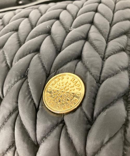 Happie GIRL（ハッピーガール）Happie GIRL (ハッピーガール) キルティングマザーズバッグ ブラックの古着・服飾アイテム