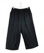 Yohji Yamamoto pour hommeヨウジヤマモト プールオム）の古着「ワイドパンツ」｜ブラック