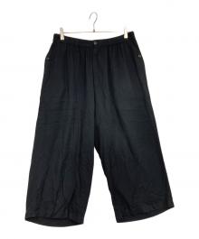 Yohji Yamamoto pour homme（ヨウジヤマモト プールオム）の古着「ワイドパンツ」｜ブラック