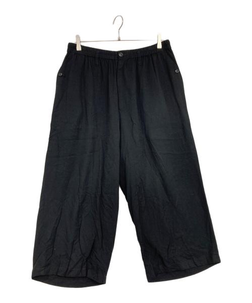 Yohji Yamamoto pour homme（ヨウジヤマモト プールオム）Yohji Yamamoto pour homme (ヨウジヤマモト プールオム) ワイドパンツ ブラック サイズ:3の古着・服飾アイテム