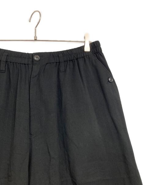 Yohji Yamamoto pour homme（ヨウジヤマモト プールオム）Yohji Yamamoto pour homme (ヨウジヤマモト プールオム) ワイドパンツ ブラック サイズ:3の古着・服飾アイテム