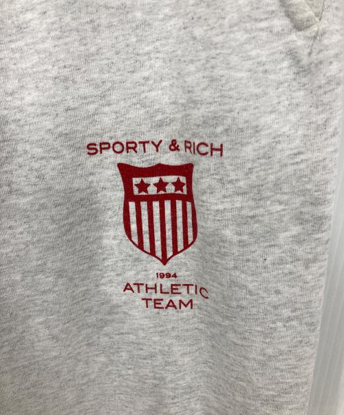 Sporty & Rich（スポーティーアンドリッチ）Sporty & Rich (スポーティーアンドリッチ) ジョガーパンツ グレー サイズ:Mの古着・服飾アイテム