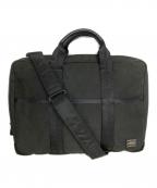 PORTERポーター）の古着「キルティングビジネスバッグ」｜ブラック