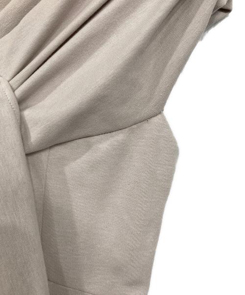 Snidel（スナイデル）Snidel (スナイデル) リボンモチーフドレス ベージュ サイズ:Mの古着・服飾アイテム