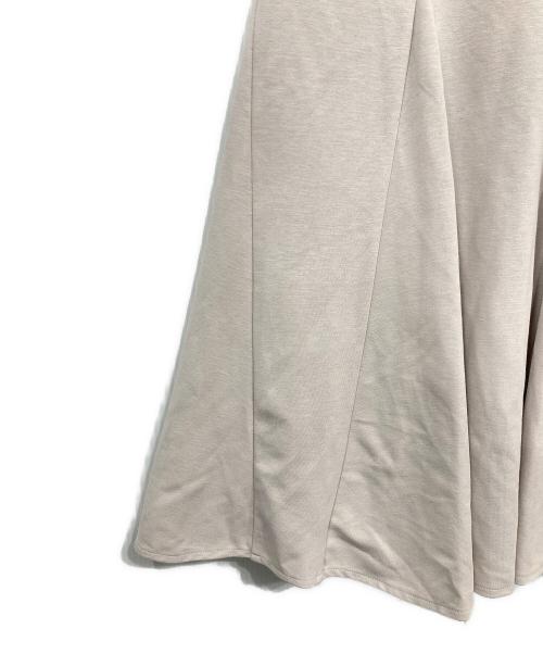 Snidel（スナイデル）Snidel (スナイデル) リボンモチーフドレス ベージュ サイズ:Mの古着・服飾アイテム