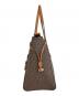 MICHAEL KORS (マイケル・コース) ボイジャーミディアムロゴトートバッグ ブラウン：13000円