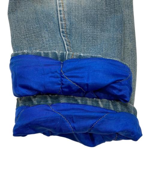 BLUE BLUE（ブルーブルー）BLUE BLUE (ブルーブルー) 裏ボアデニムジャケット インディゴ サイズ:1の古着・服飾アイテム