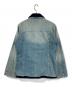 BLUE BLUE (ブルーブルー) 裏ボアデニムジャケット インディゴ サイズ:1：4000円
