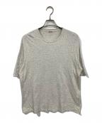AURALEEオーラリー）の古着「SEAMLESS CREW NECK HALF SLEEVE TEE/シームレス クルーネック ハーフ スリーブ」｜グレー