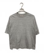 AURALEEオーラリー）の古着「SOFT CORD BIG TEE」｜グレー