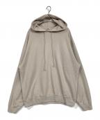 AURALEEオーラリー）の古着「SUPER SOFT SWEAT BIG P/O PARKA」｜ベージュ