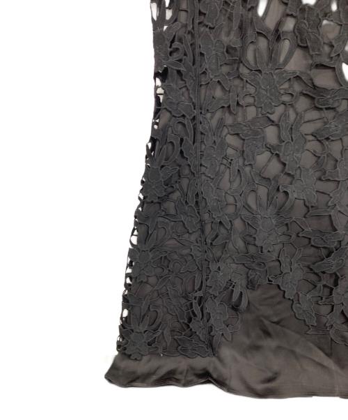 ANDREA&Co.（アンドレアアンドコー）ANDREA＆Co. (アンドレアンドコー) レースレイヤードワンピース ブラック サイズ:Fの古着・服飾アイテム