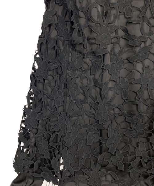 ANDREA&Co.（アンドレアアンドコー）ANDREA＆Co. (アンドレアンドコー) レースレイヤードワンピース ブラック サイズ:Fの古着・服飾アイテム