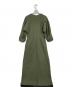 AUDREY AND JOHN WAD (オードリーアンドジョンワッド) ジャガードキーネックロングワンピース オリーブ サイズ:FREE：12000円