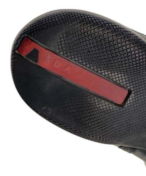 PRADA SPORTS（プラダスポーツ）PRADA SPORTS (プラダスポーツ) メッシュレザースニーカー ブラック サイズ:6の古着・服飾アイテム