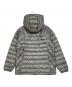 BEAMS HEART (ビームスハート) テック ダウン フーディー グレー サイズ:SIZE M：6000円