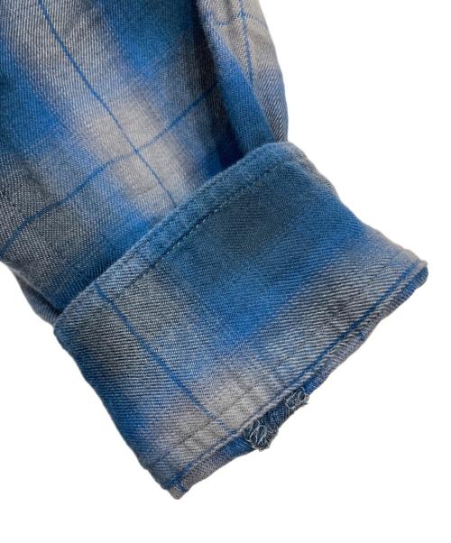 NEIGHBORHOOD（ネイバーフッド）NEIGHBORHOOD (ネイバーフッド) CR CHECK/CR-SHIRT ネイビー サイズ:Lの古着・服飾アイテム