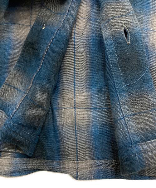 NEIGHBORHOOD（ネイバーフッド）NEIGHBORHOOD (ネイバーフッド) CR CHECK/CR-SHIRT ネイビー サイズ:Lの古着・服飾アイテム