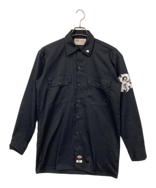Dickies（ディッキーズ）Dickies (ディッキーズ) RATS (ラッツ) ワークシャツ ブラック サイズ:SIZE Sの古着・服飾アイテム